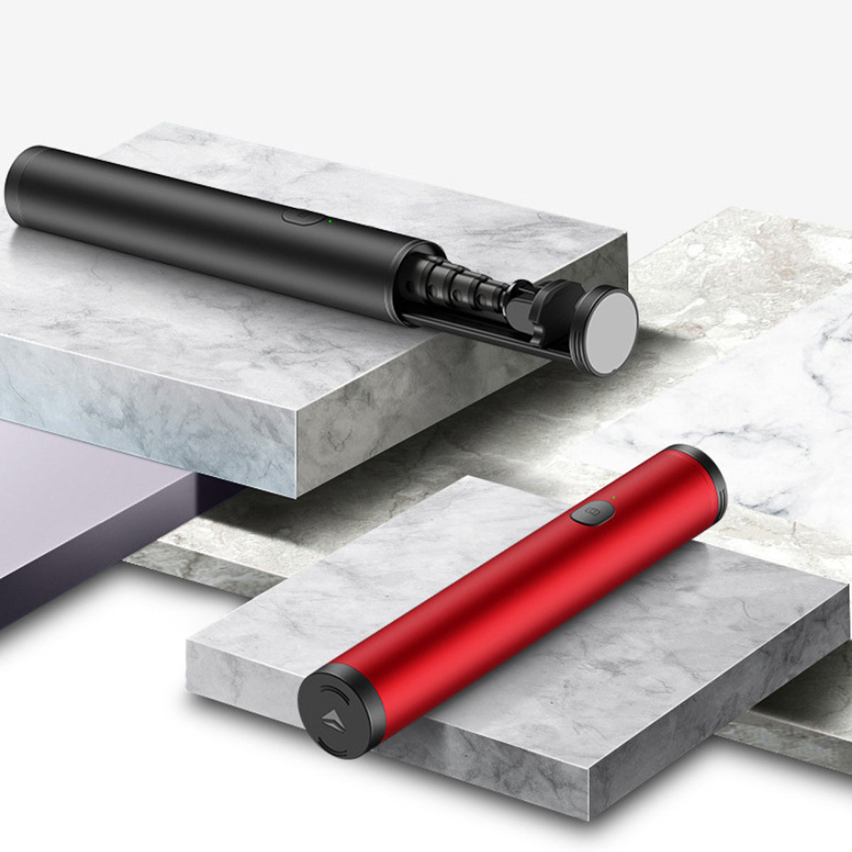 Invisi Mini Selfie Stick Extendable And Foldable - Capture Picture-Perfect Moments