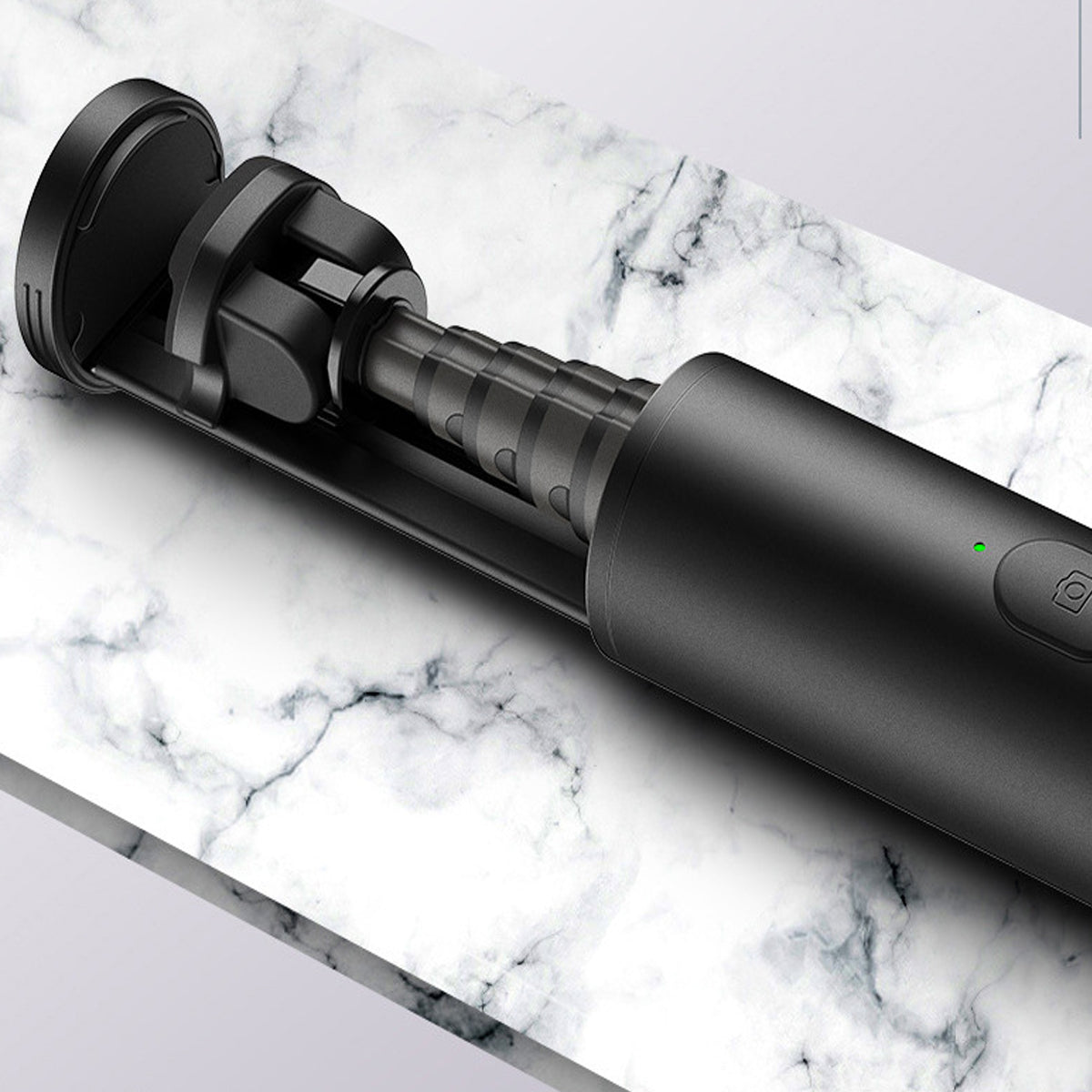 Invisi Mini Selfie Stick Extendable And Foldable - Capture Picture-Perfect Moments