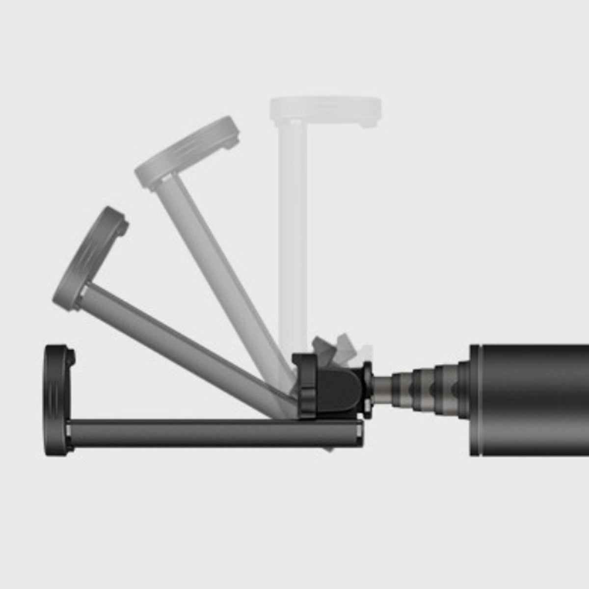 Invisi Mini Selfie Stick Extendable And Foldable - Capture Picture-Perfect Moments