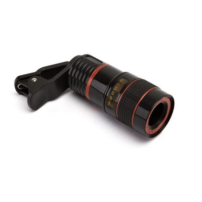Telephoto PRO Clear Image Lens - Zoom in 8 Times Closer! Compatible with All Smart Phones & Tablets with Camera