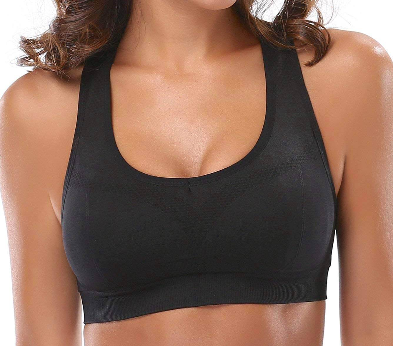 La Vittoria Racerback Athletic Sports Bra - Comfortable, Supportive, and Stylish