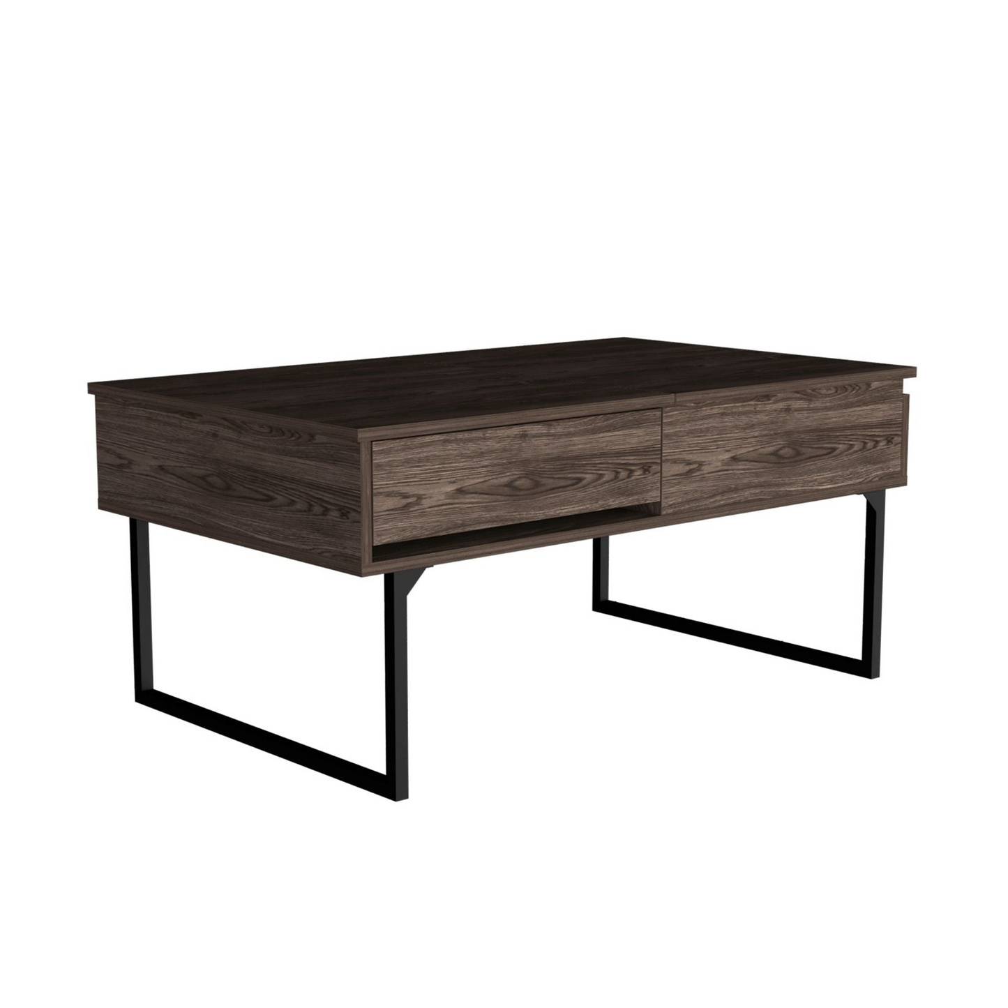 Manila Lift Top Coffee Table with Hidden Storage - Stylish and Functional