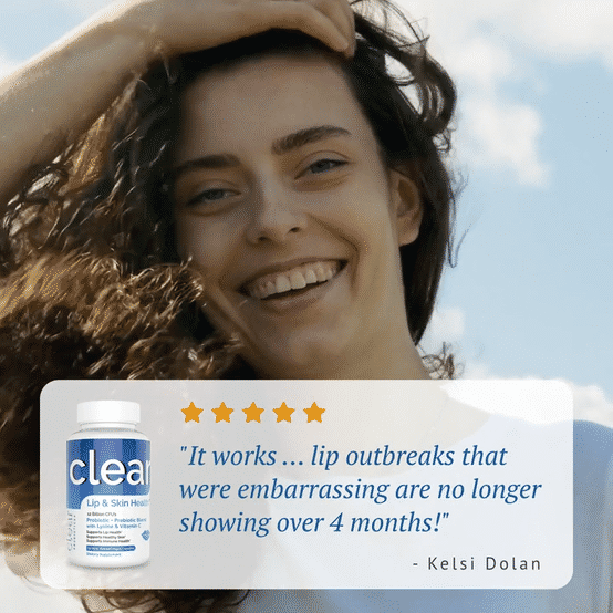 Clear Lip & Skin Health - Probiotic Defense for Cold Sores and Skin Issues