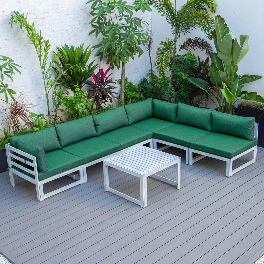 Chelsea 7-Piece Patio Sectional - Modern Outdoor Furniture Set