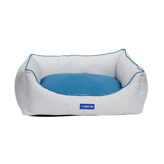Bondi Eco-Fabric Bolster Dog Bed - Stylish, Durable, and Earth-Friendly