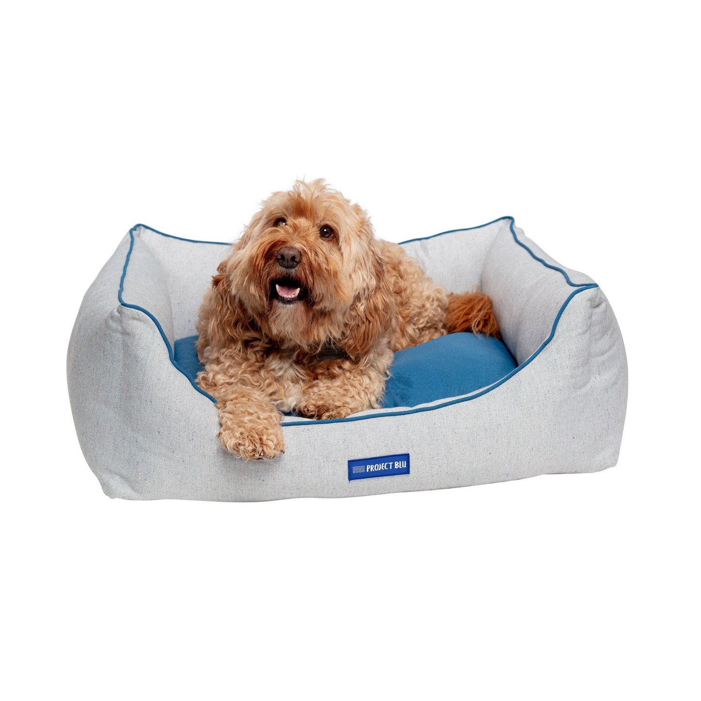 Bondi Eco-Fabric Bolster Dog Bed - Stylish, Durable, and Earth-Friendly