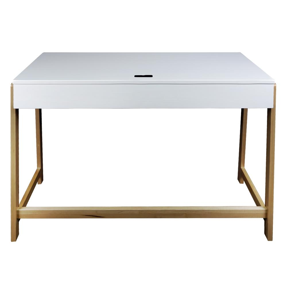 Neorustic Smart Desk with USB Ports | Modern Style and Convenient Charging