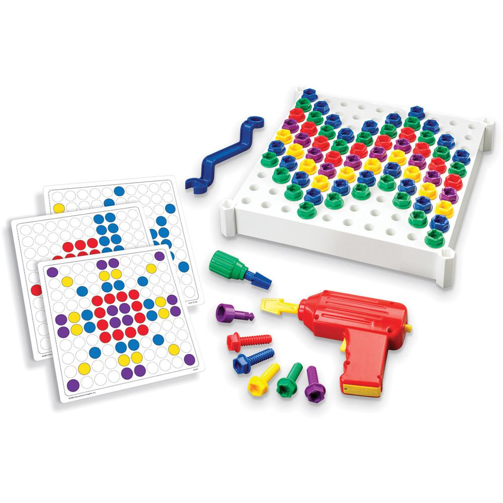 Educational Insights Design/Drill Activity Center - Enhance Motor Skills and Creativity