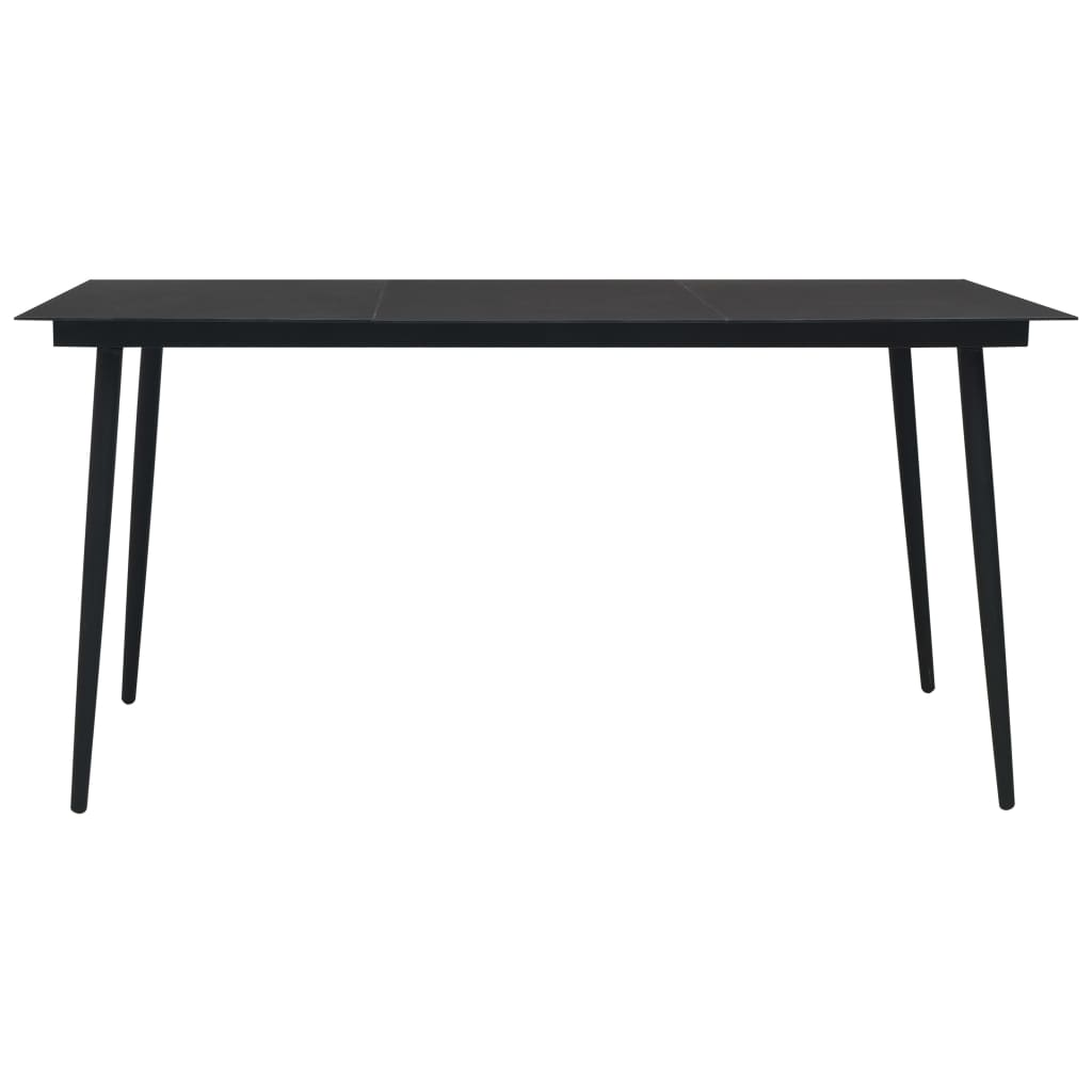vidaXL 7 Piece Patio Dining Set - Sturdy and Weather Resistant