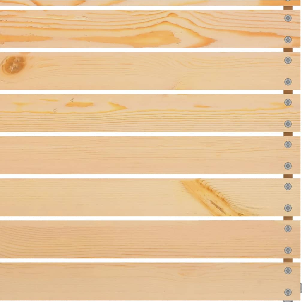 vidaXL Patio 2-Seater Sofa Solid Pinewood - Sturdy and Flexible Outdoor Furniture