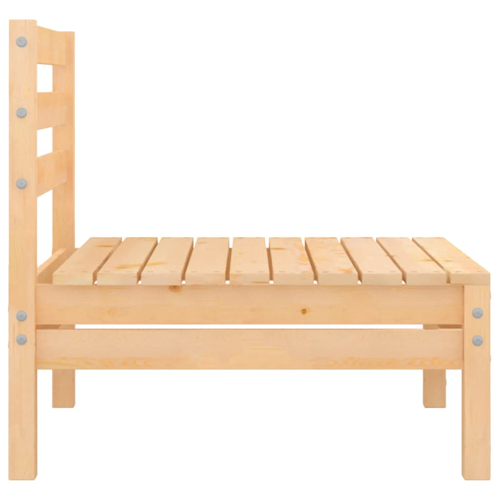vidaXL 8 Piece Patio Lounge Set Solid Pinewood - Relax in Style
