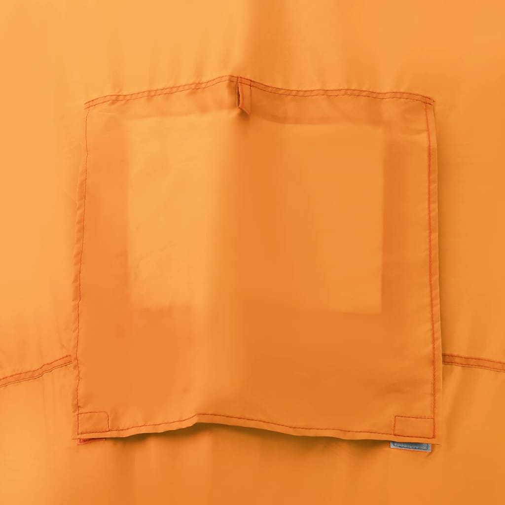 vidaXL Camping Tent 6 Persons Gray and Orange - Spacious and Easy-to-Set-Up