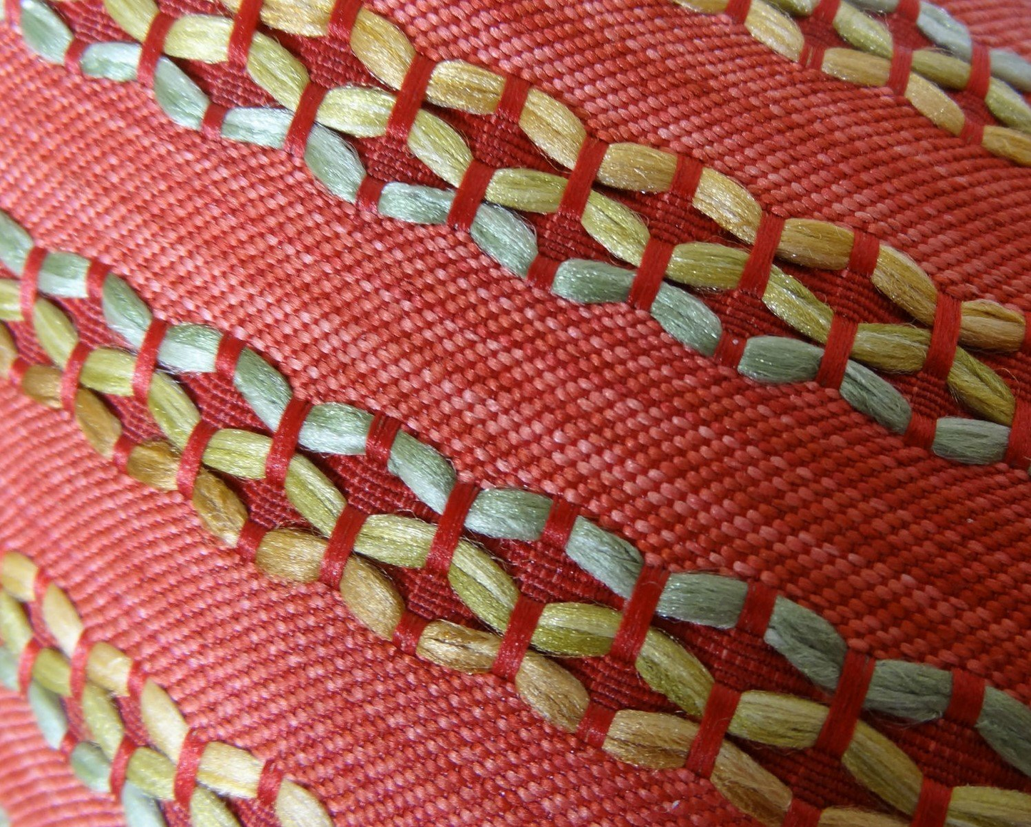 Carmine Red Handmade Luxury Pillow - Plutus
