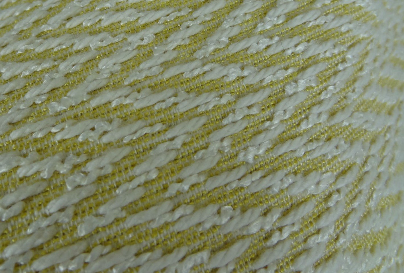 Honey Praire Yellow and Cream Handmade Luxury Pillow - Designer Throw Pillow