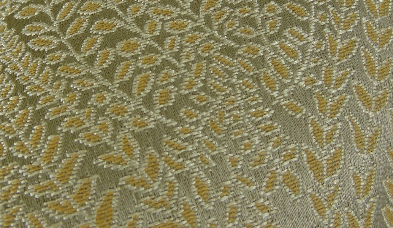 Golden Vineyard Gold Handmade Luxury Pillow | Elegant Decorative Pillow
