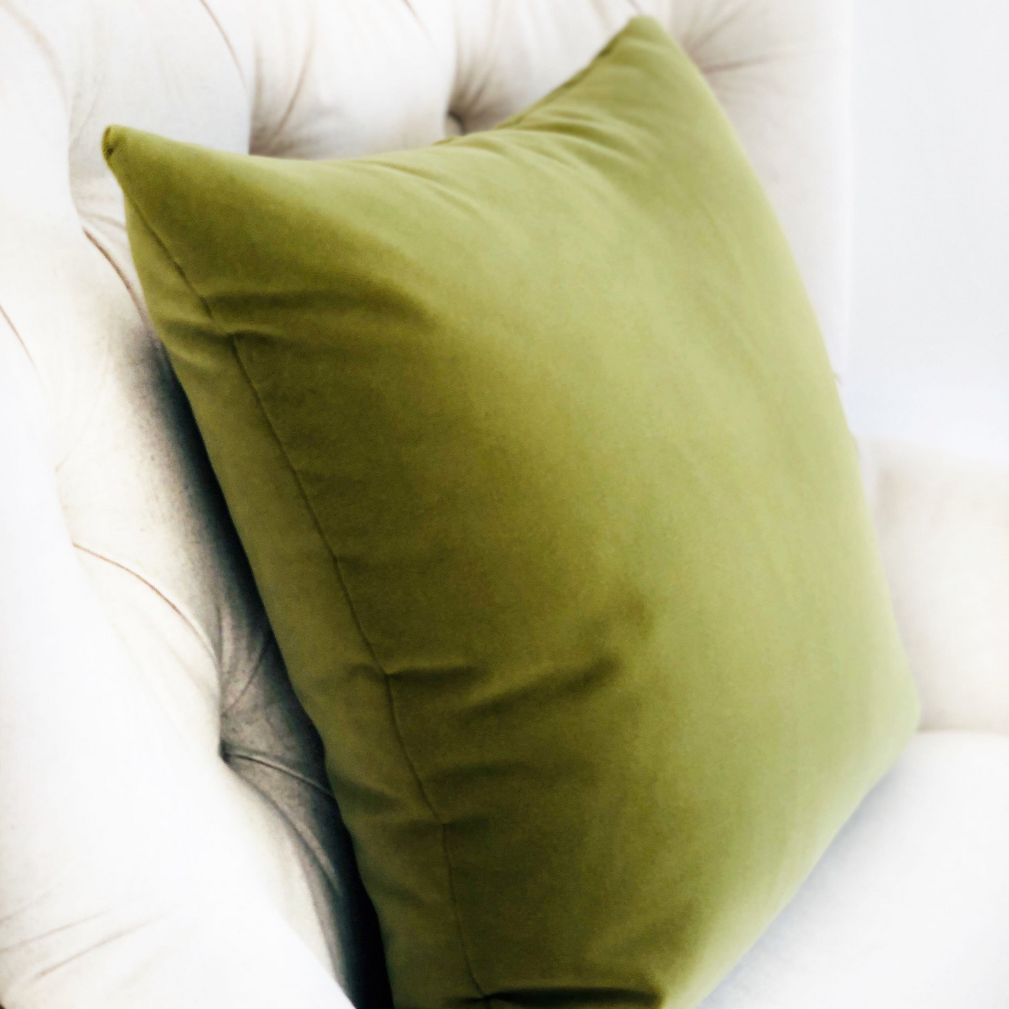 Pistachio Love Green Handmade Luxury Pillow - Plutus Home Decor