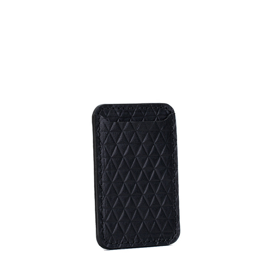 Luxurious Leather Wallet with MagSafe - Diamonds | Premium Full-Grain Italian Leather - Devenport's Discount Merchandise
