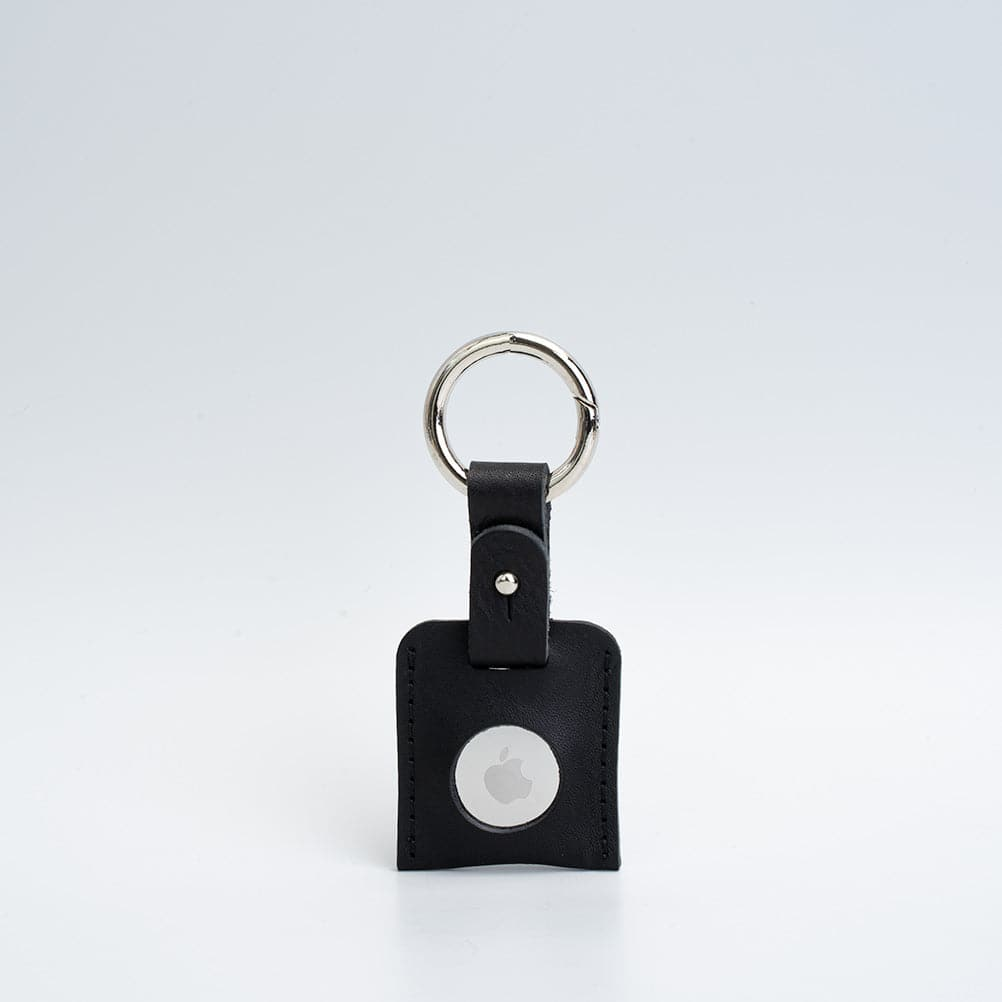 Premium Leather AirTag Keychain - Customizable and Handcrafted