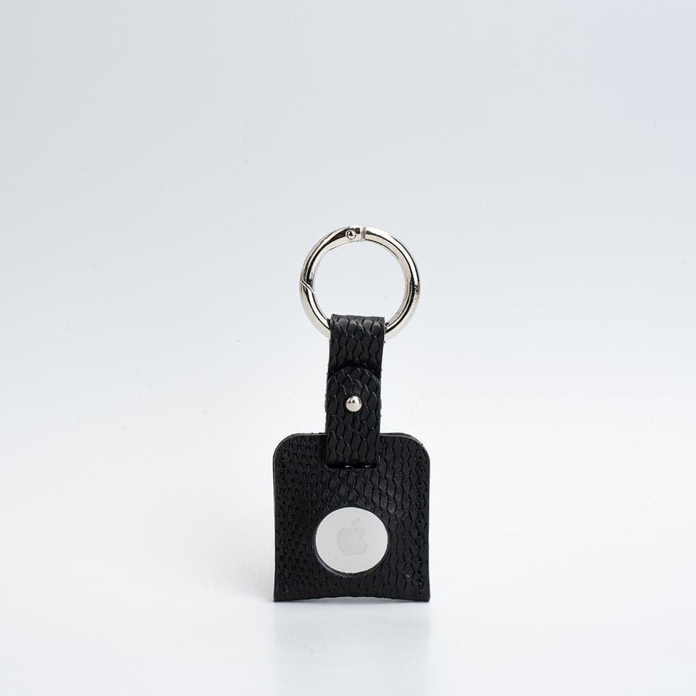 Premium Leather AirTag Keychain - Customizable and Handcrafted