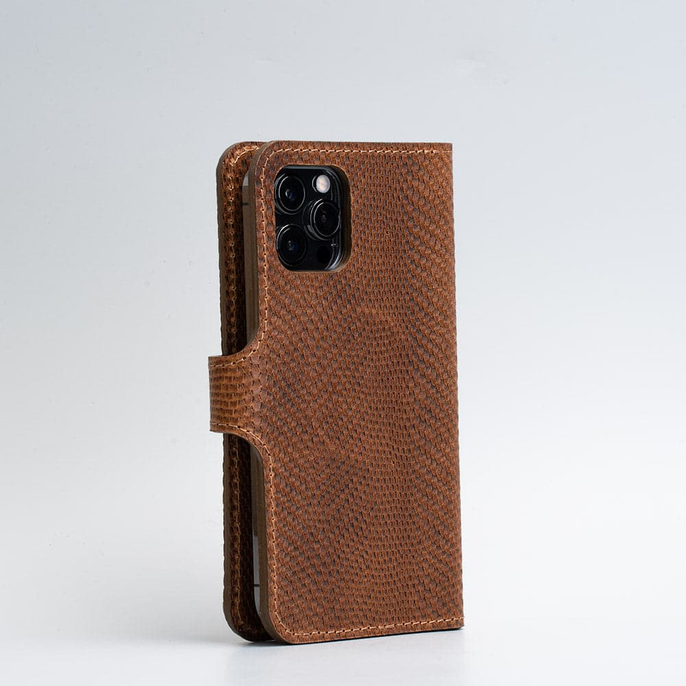 iPhone 14 series Full-Grain Leather Folio Case Wallet with MagSafe - Classic 4.0