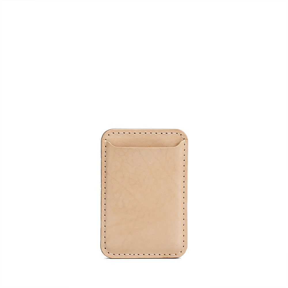 Full-Grain Leather MagSafe Wallet - Classic | Premium Handcrafted Design