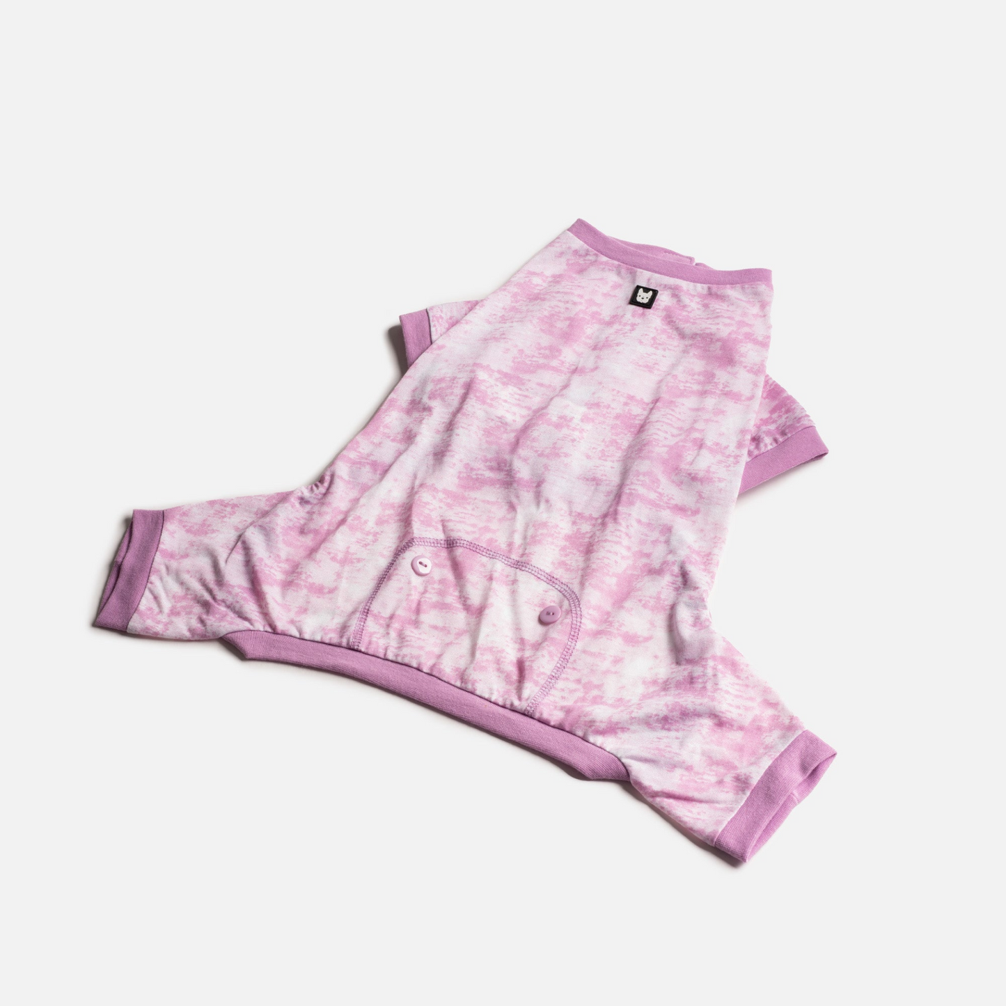 Cozy and Stylish Dog Pajama - Pink Tie Dye | Perfect for a Comfy Night's Sleep