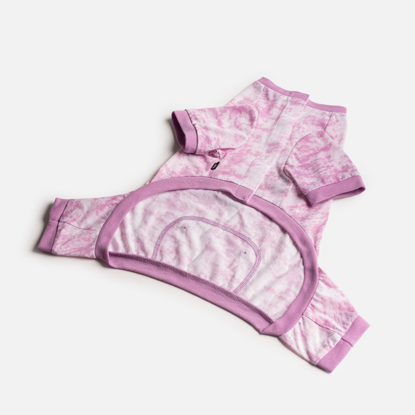 Cozy and Stylish Dog Pajama - Pink Tie Dye | Perfect for a Comfy Night's Sleep