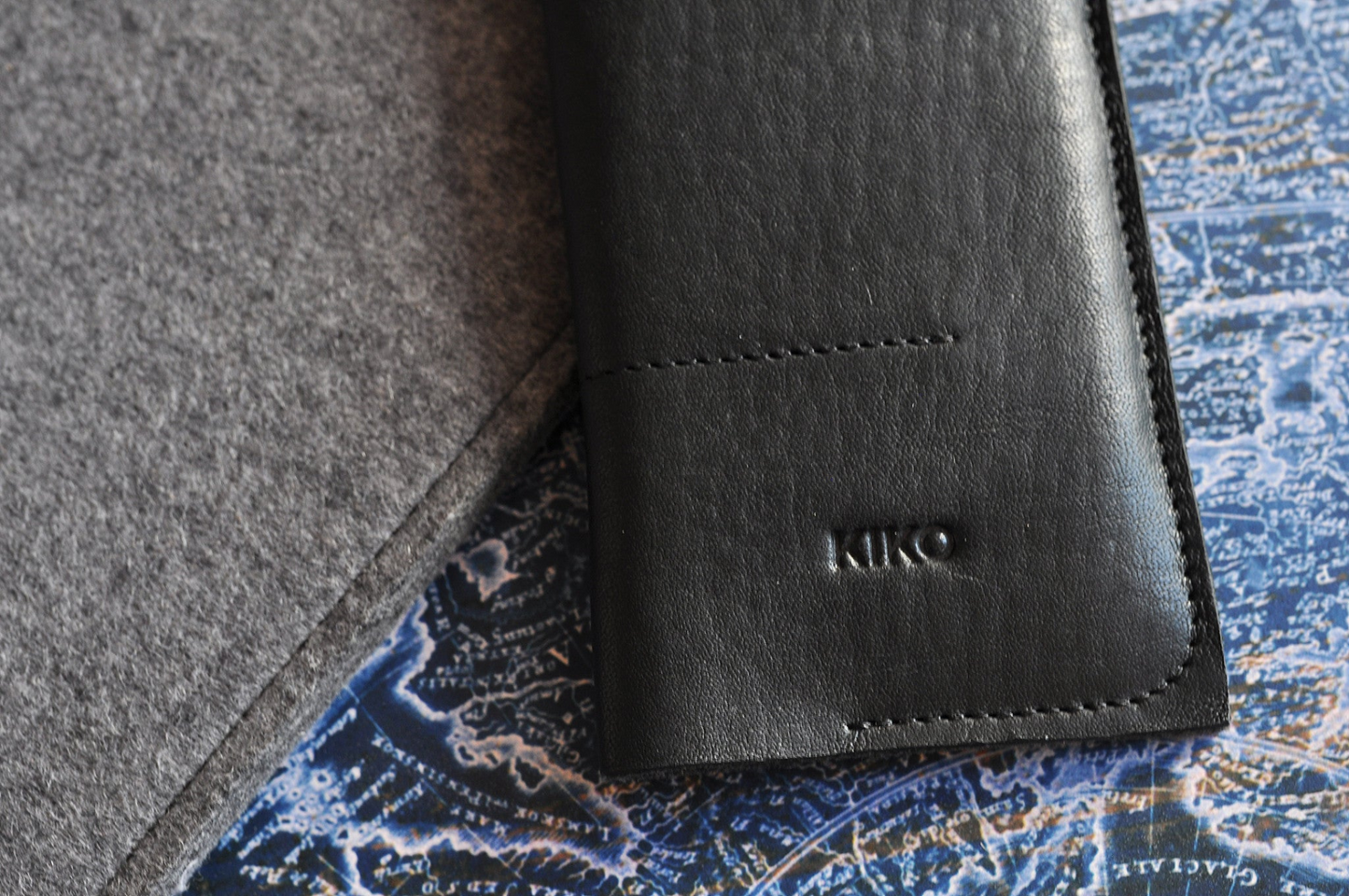 Premium American Horween Leather iPhone Wrap | Slim, Stylish, and Functional