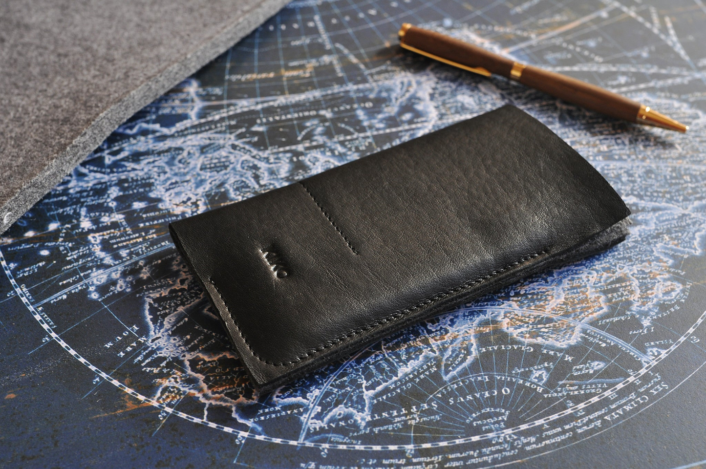 Premium American Horween Leather iPhone Wrap | Slim, Stylish, and Functional