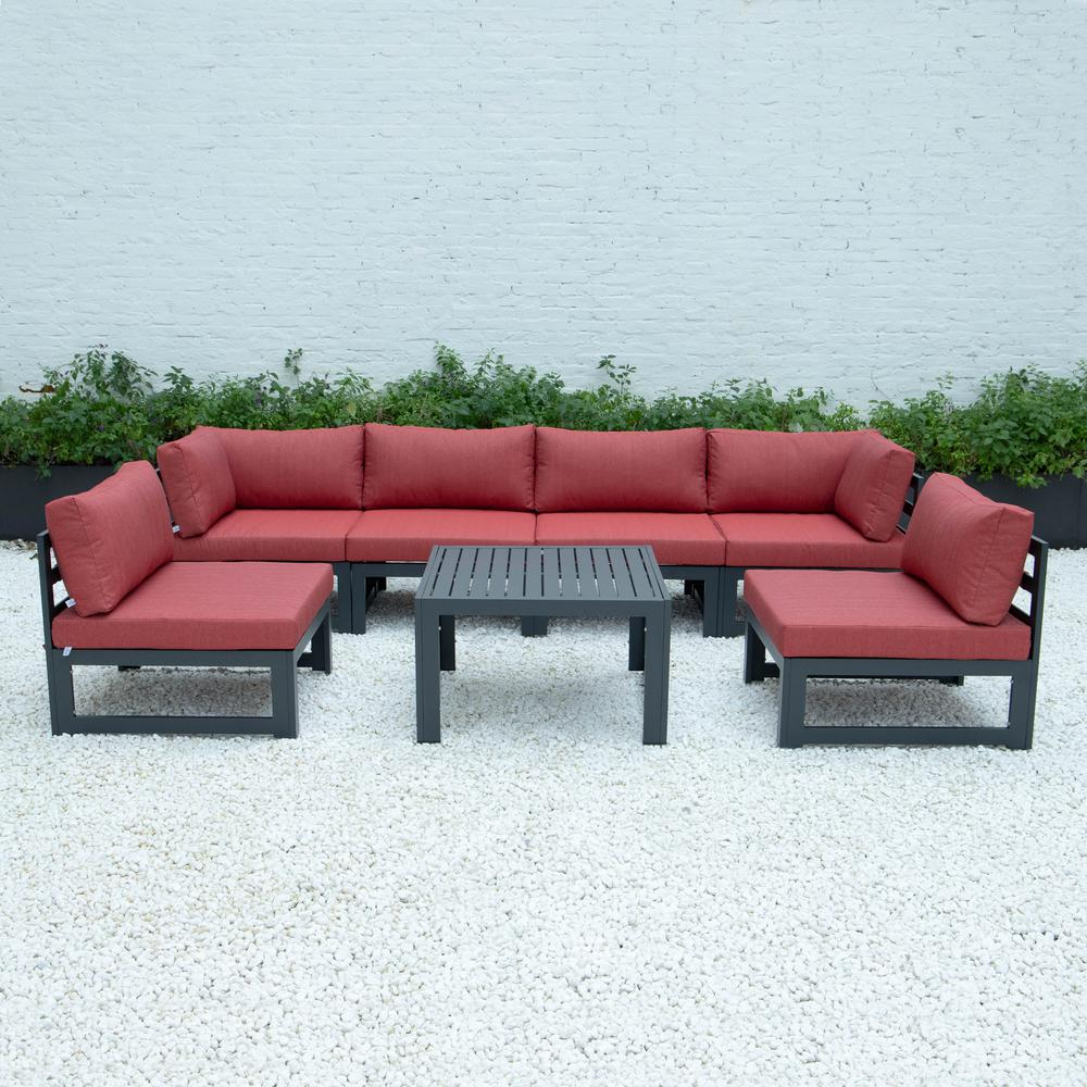 Chelsea Modern 7-Piece Patio Set - Outdoor Furniture for Comfort and Style