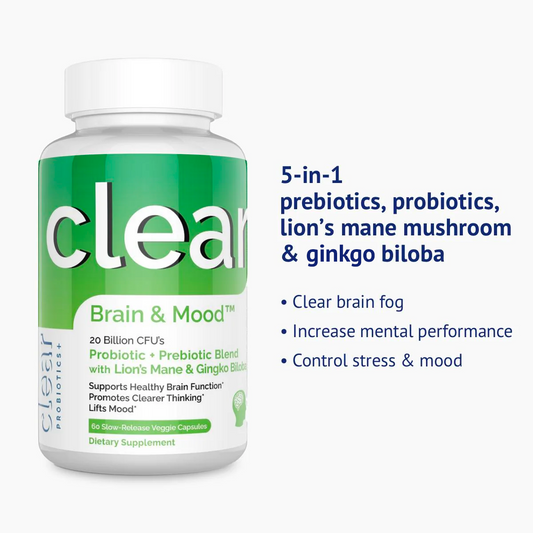 Clear Brain & Mood - Improve Focus, Clarity, and Mood