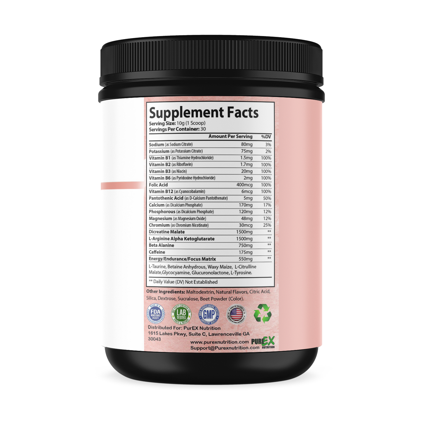 Pure Energy - Honeydew Watermelon | Boost Your Morning and Workout Energy