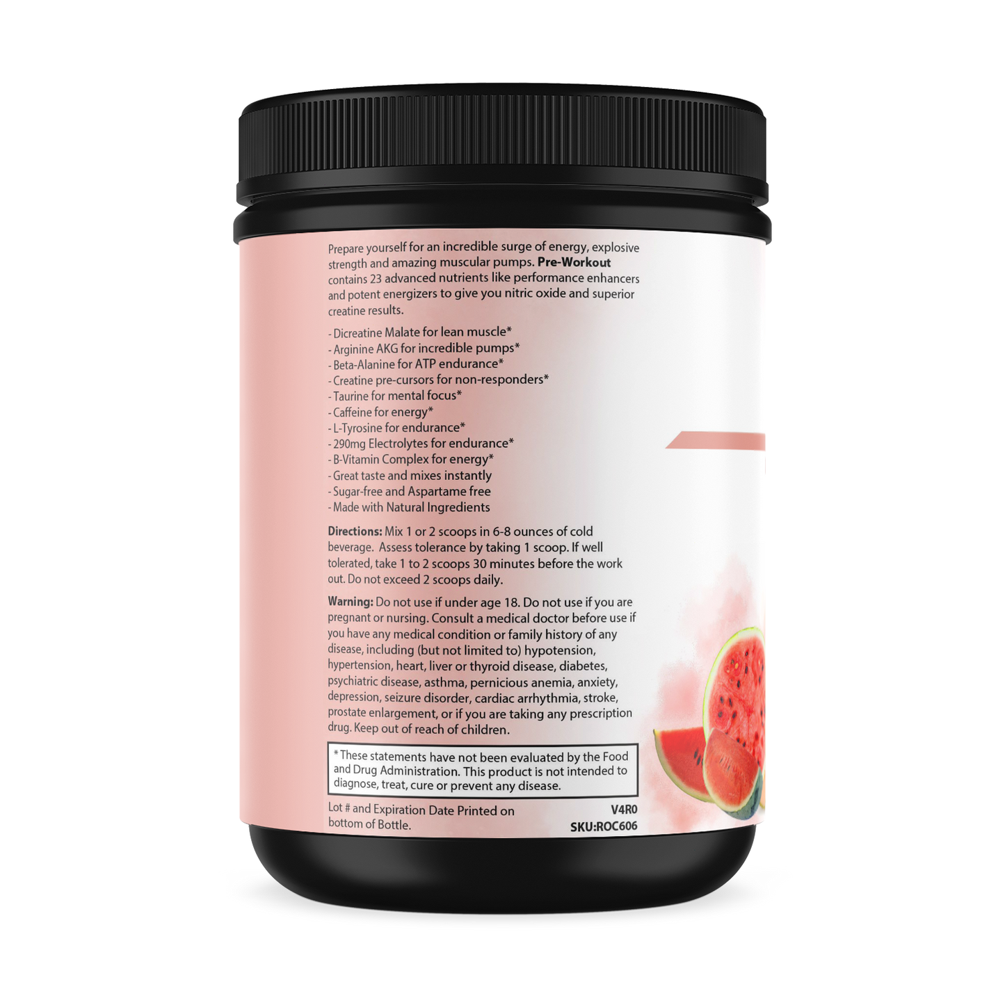 Pure Energy - Honeydew Watermelon | Boost Your Morning and Workout Energy