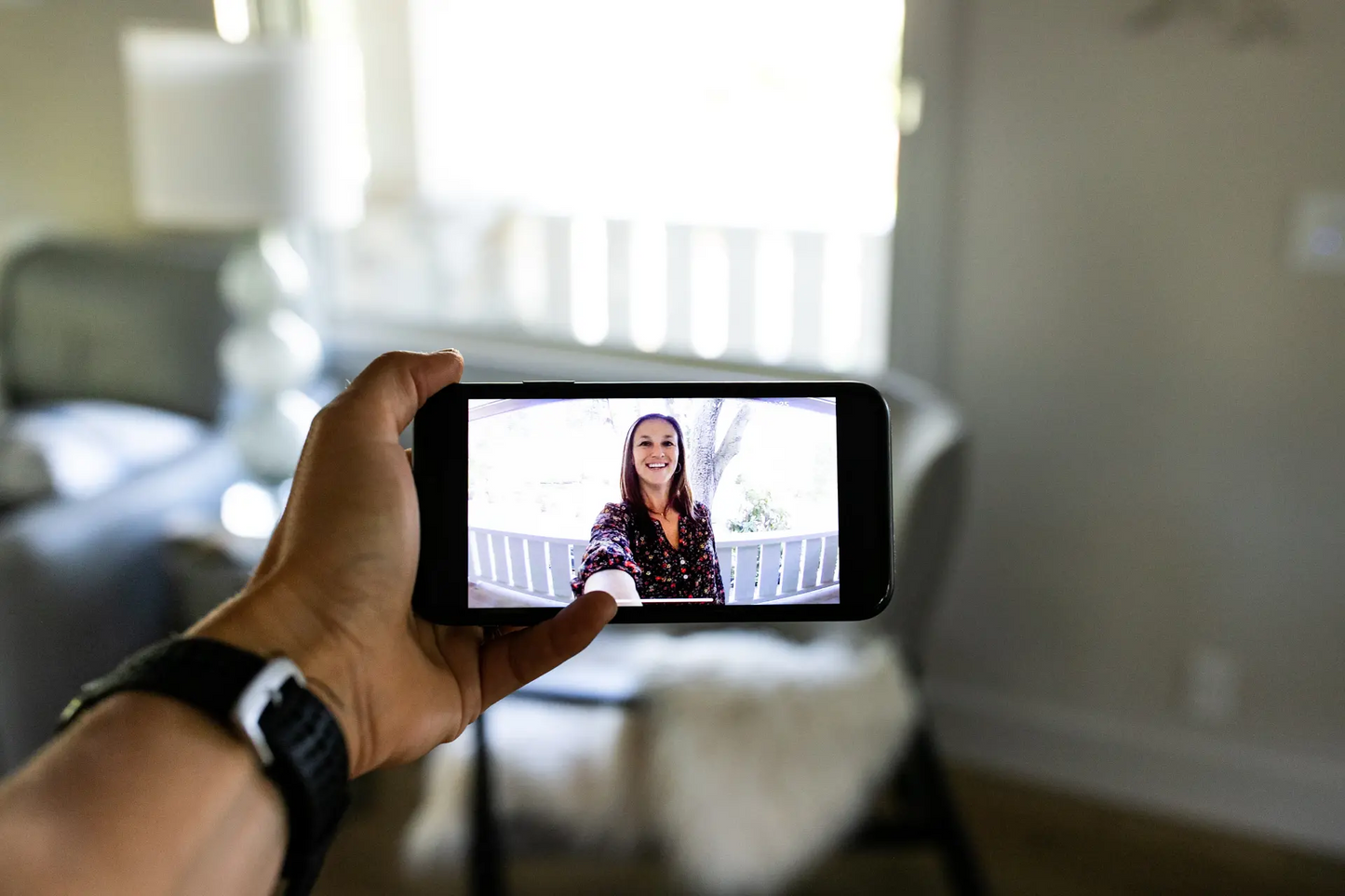 Door Ringer Intelligent Video Doorbell with Battery and Charger - Monitor, Communicate, and Secure Your Home's Front Door