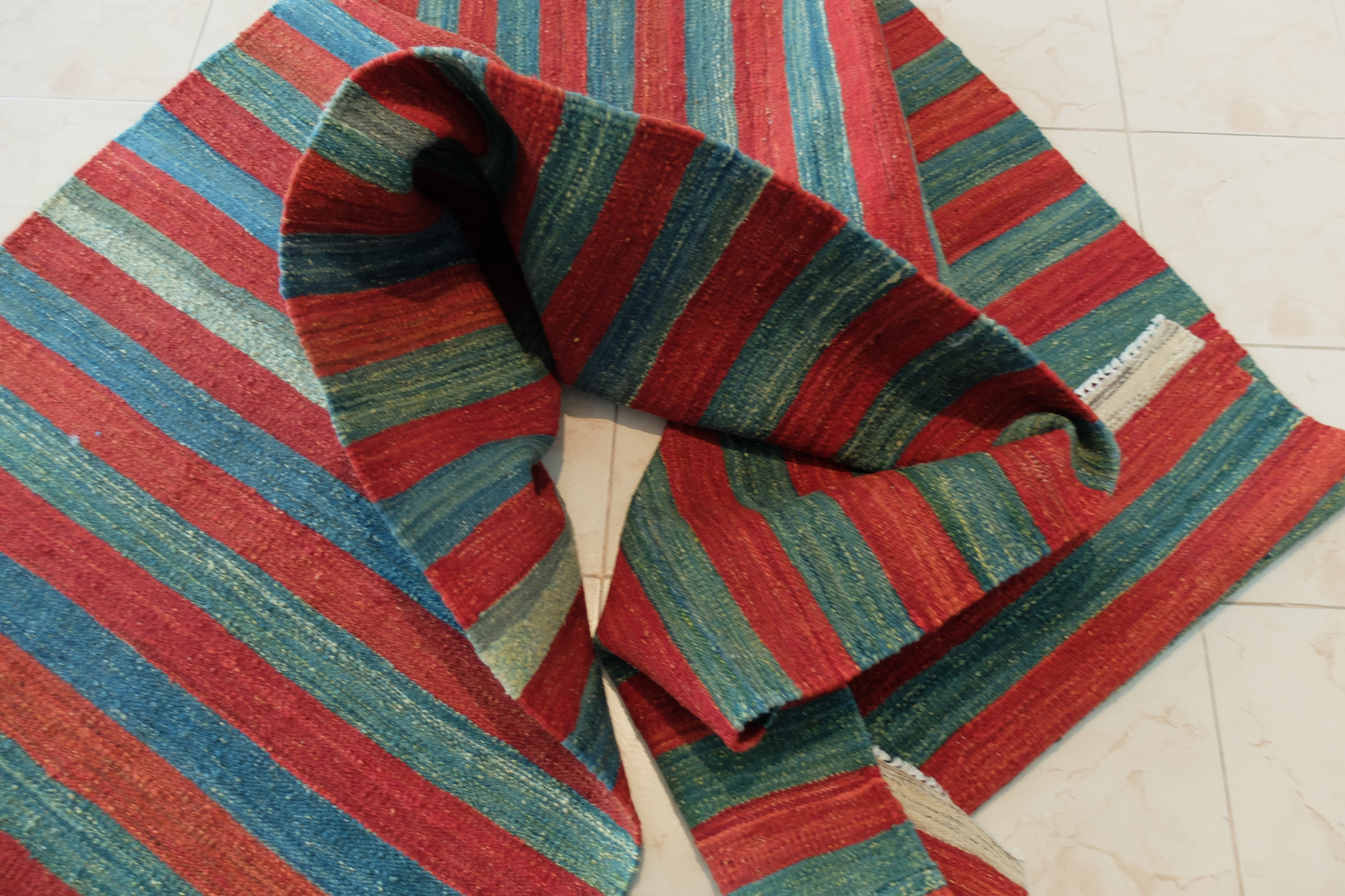 Colorful Handmade Kilim Runners | Shop Cordoba Woolen Playroom Rug