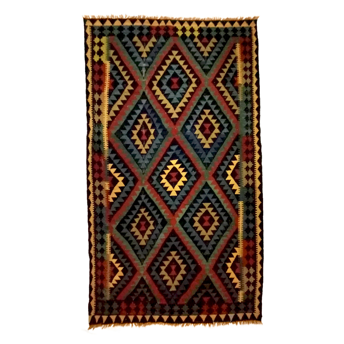 Woolen Handmade Mongoose Kilim Rug - Colorful and Attractive | Fybernots