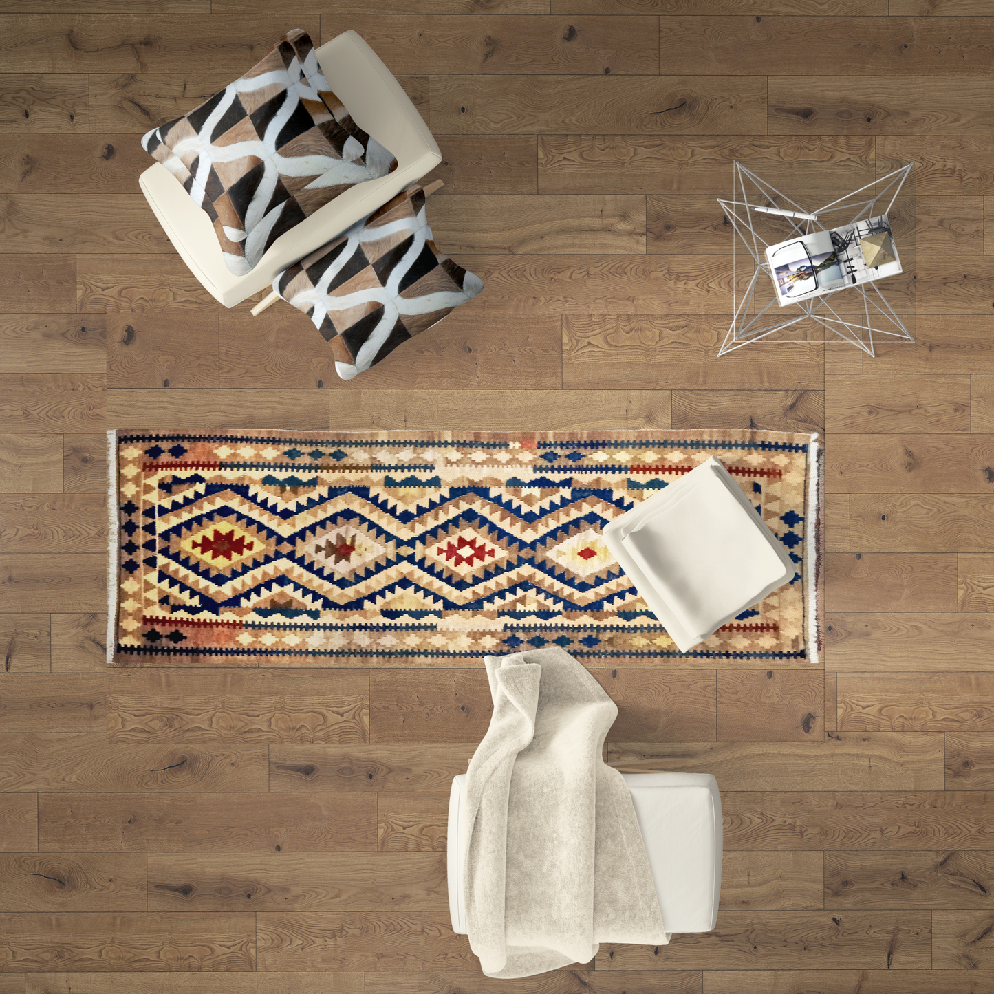 Stunning Handmade Woolen Runners - Colorful and Attractive Kilim Runners