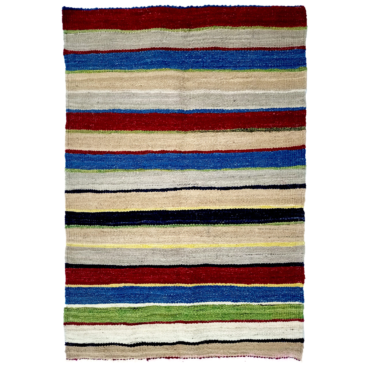 Striped Handmade Colored Kilim Rugs - Add Style and Elegance to Your Interiors