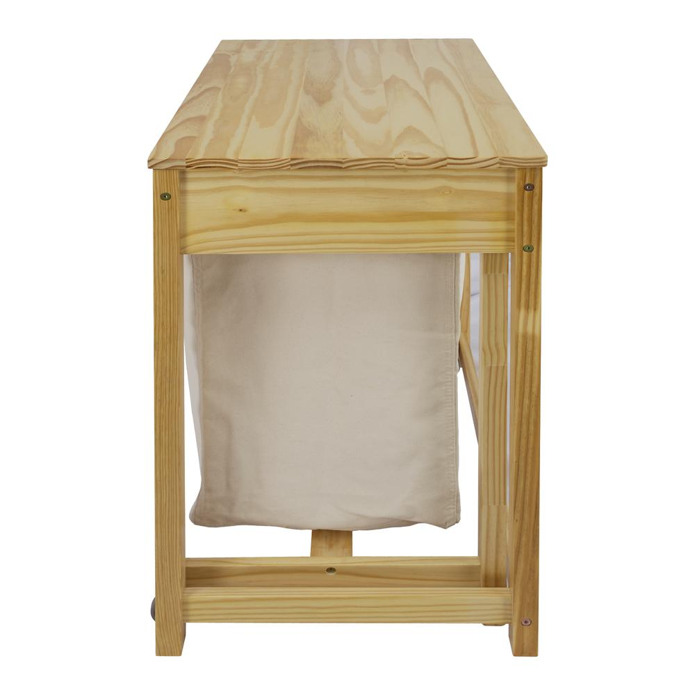 Eco Home Laundry Prep Hamper - Sustainable Wood | Easy Organization