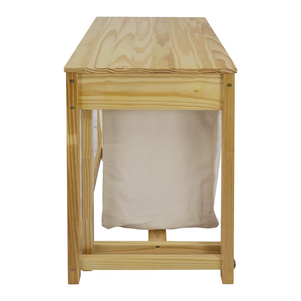 Eco Home Laundry Prep Hamper - Sustainable Wood | Easy Organization