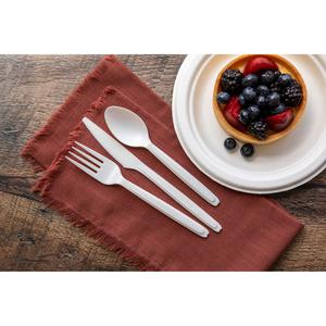 Eco-Products Cutlerease Dispensable Spoons - 960/Carton - Teaspoon - White