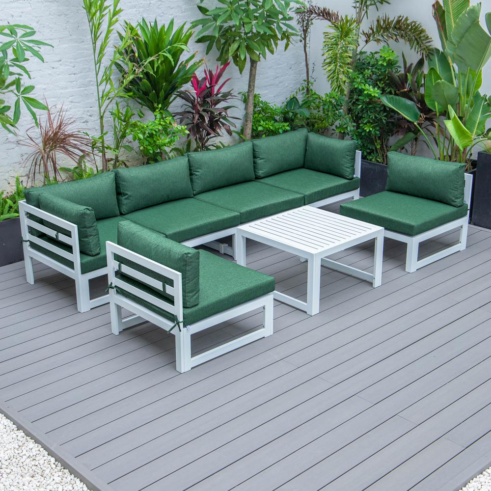 Chelsea 7-Piece Patio Sectional - Modern Outdoor Furniture Set