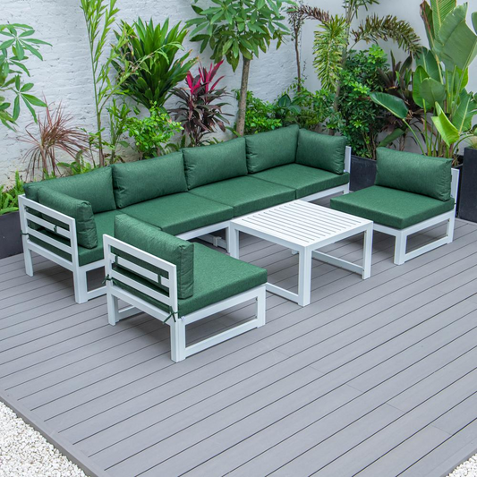 Chelsea 7-Piece Patio Sectional - Modern Outdoor Furniture Set