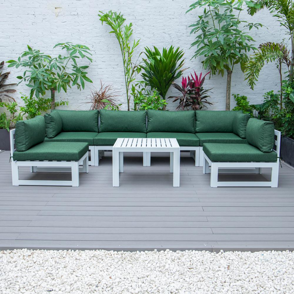 Chelsea 7-Piece Patio Sectional - Modern Outdoor Furniture Set