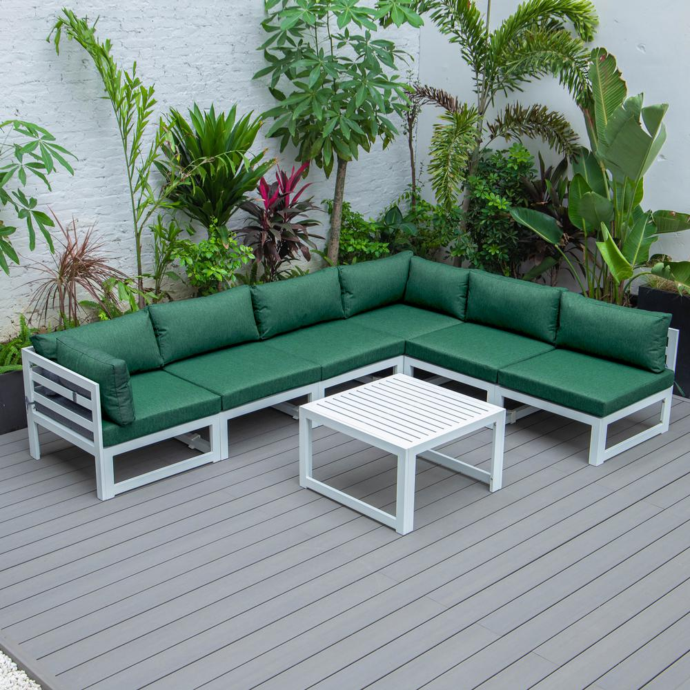 Chelsea 7-Piece Patio Sectional - Modern Outdoor Furniture Set
