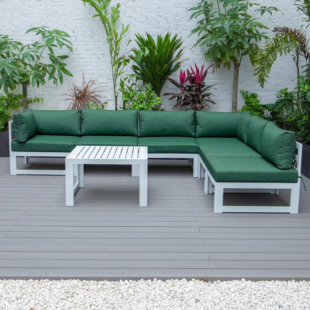 Chelsea 7-Piece Patio Sectional - Modern Outdoor Furniture Set