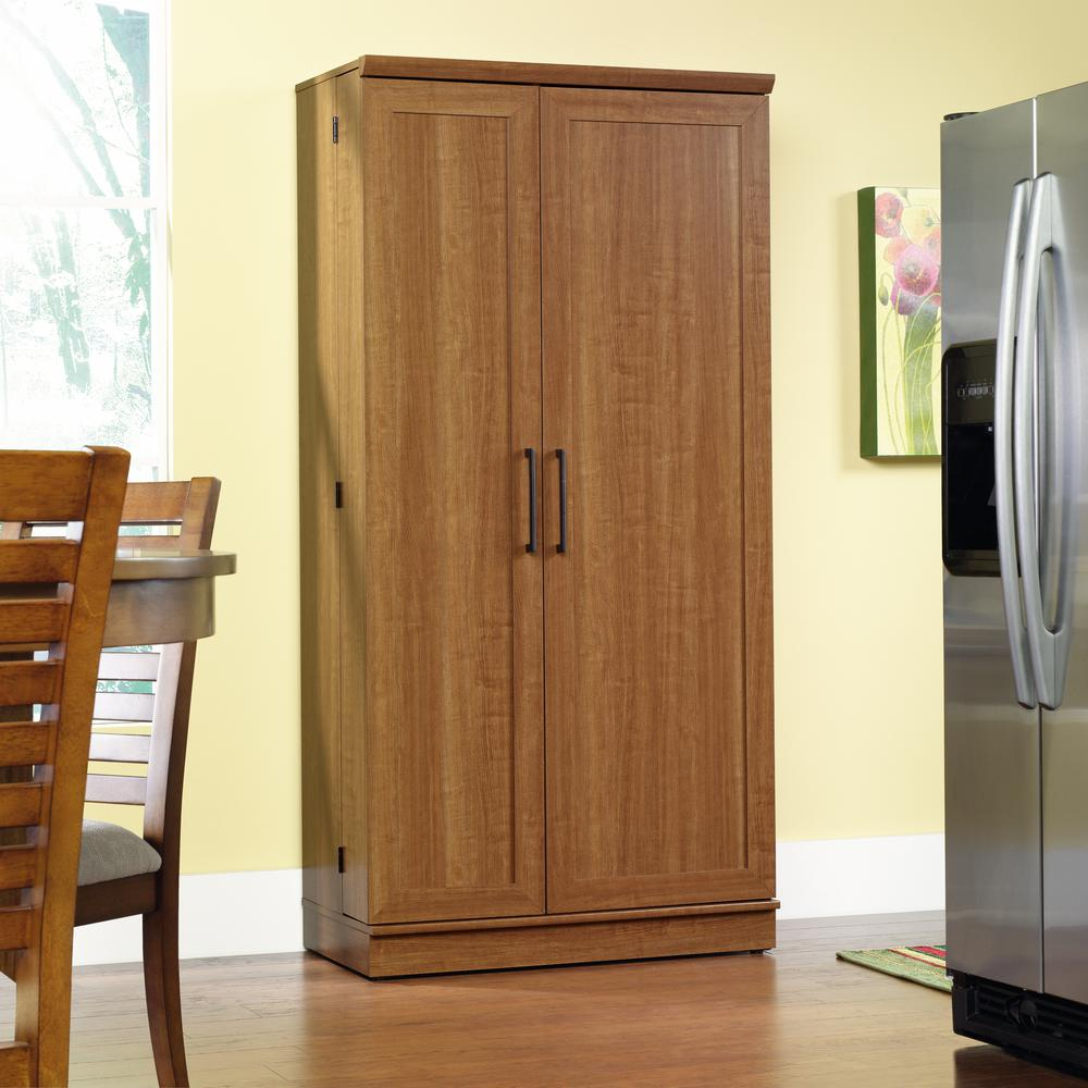 Homeplus Storage Cabinet - Sienna Oak | Versatile and Stylish Storage Solution
