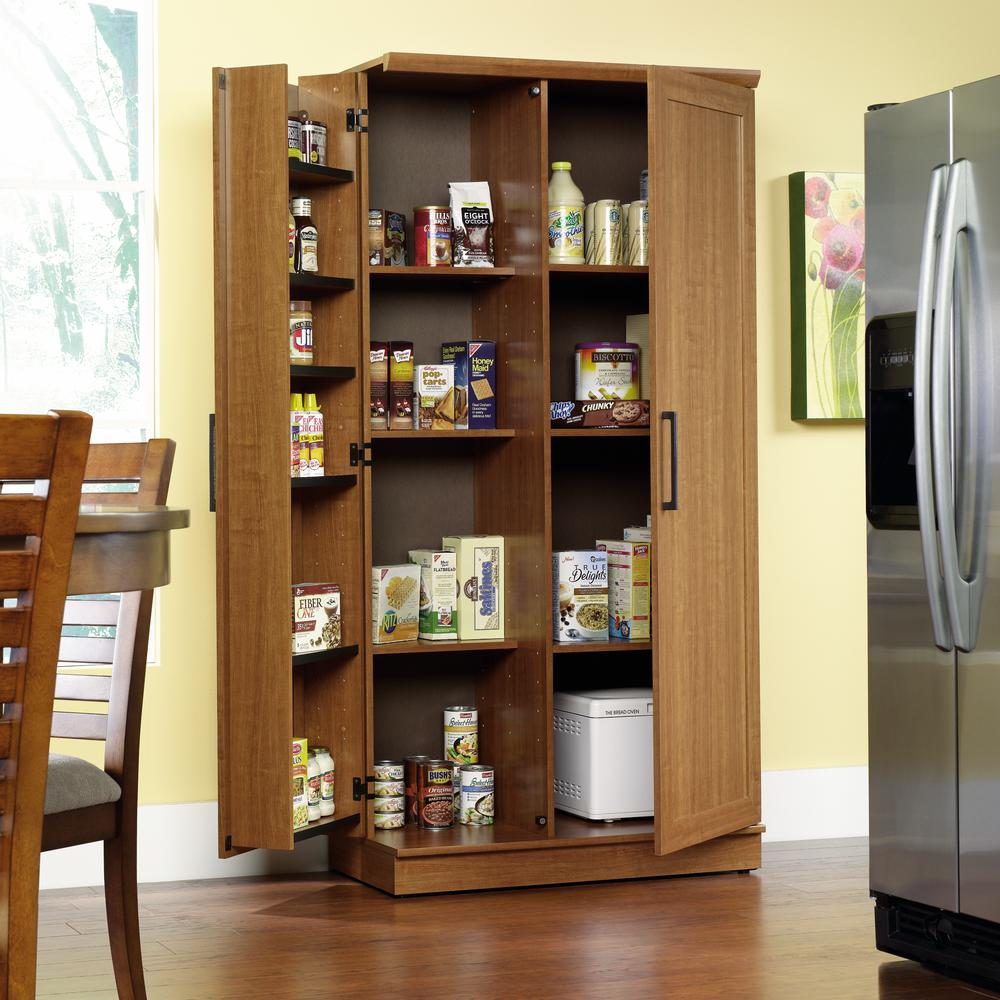 Homeplus Storage Cabinet - Sienna Oak | Versatile and Stylish Storage Solution