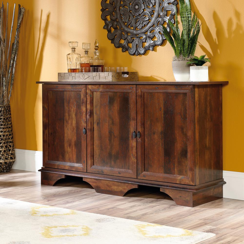 Viabella Storage Cabinet, Curado Cherry - Stylish and Functional Storage Solution