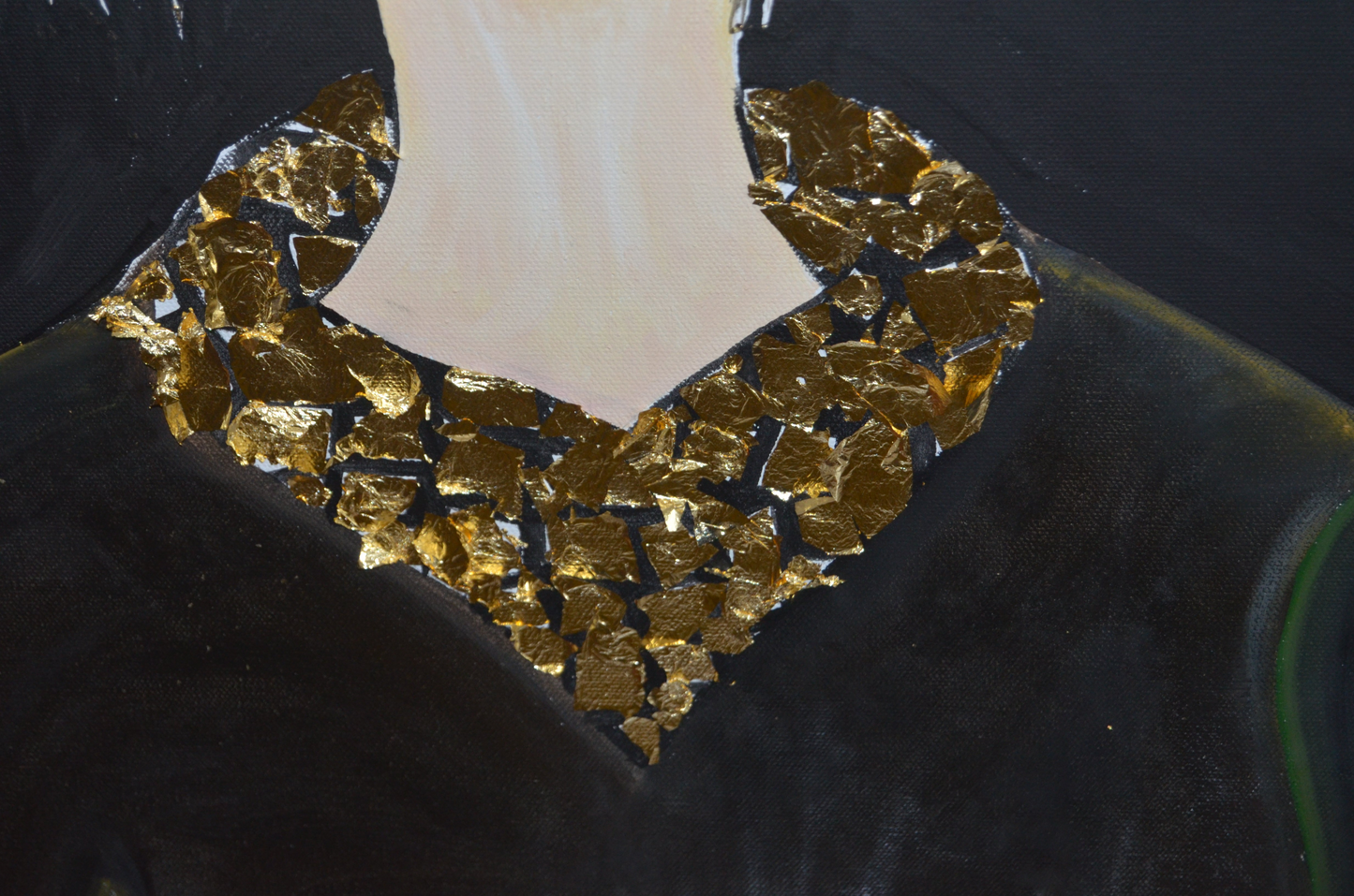 Original Painting Artwork with Oil Paints on Canvas | Portrait | Handmade | Made in USA